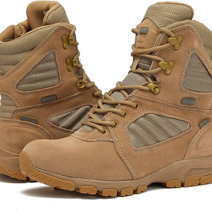MAG STORM 8" Desert Military Tactical Boot SZ WP