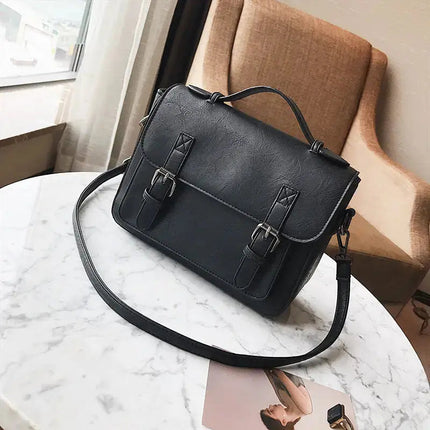 Tassel Crossbody Bag for Women – Square Shoulder Handbag