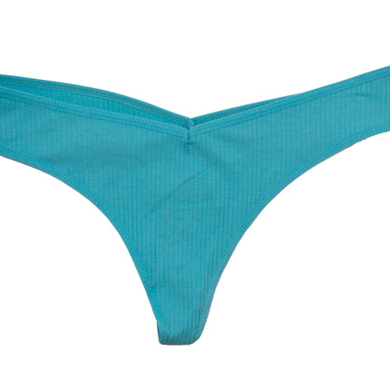 Cotton Rib Thong