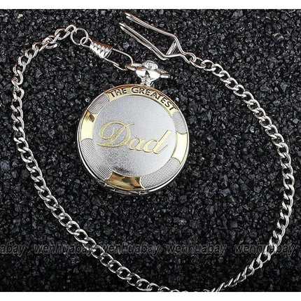 The Greatest Dad Pocket Watch