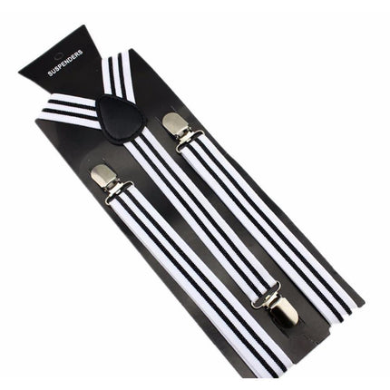 Thin Stripes Collection Suspenders - 5 Colors