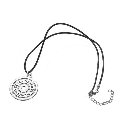 Train Hard Or Go Home Necklace