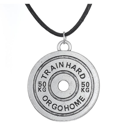 Train Hard Or Go Home Necklace