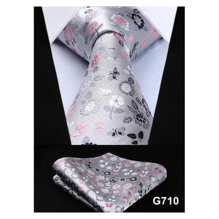 Trendy Wide Neckties & Handkerchiefs Collection - Multiple Styles