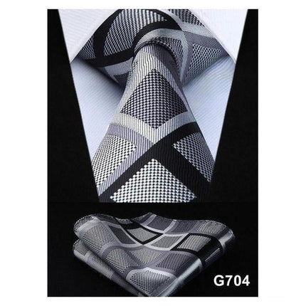 Trendy Wide Neckties & Handkerchiefs Collection - Multiple Styles