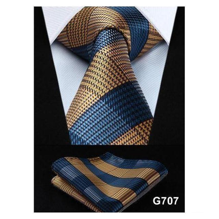 Trendy Wide Neckties & Handkerchiefs Collection - Multiple Styles