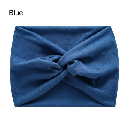 Turban Headband for Women – Wide Stretchy Hair Wrap (All Day Comfort)