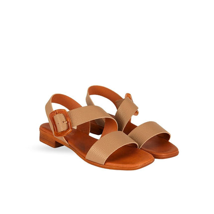 Juliette Side Buckle Nude