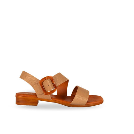 Juliette Side Buckle Nude