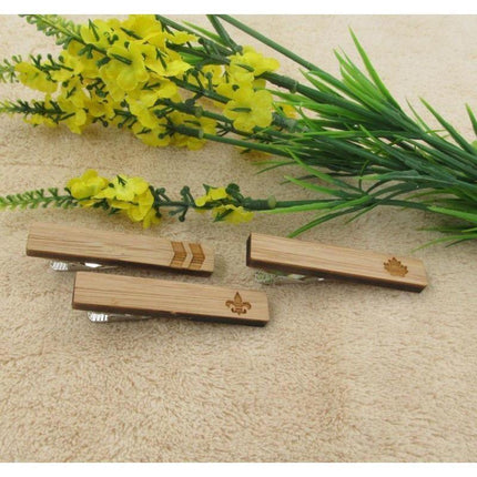 Vintage Arrow Collection Wooden Tie Bars/Clips - 7 Styles