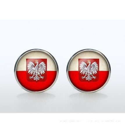 Vintage World National Flags Cufflinks