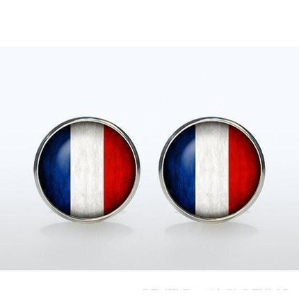 Vintage World National Flags Cufflinks