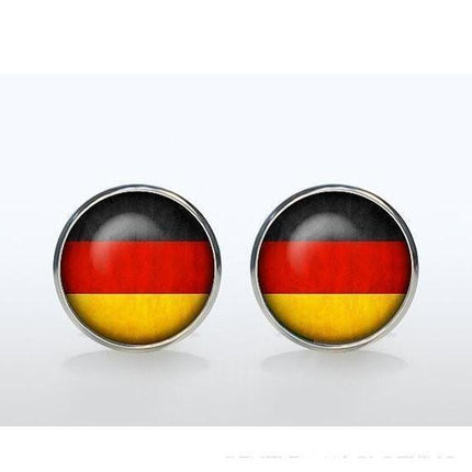 Vintage World National Flags Cufflinks