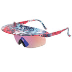 Red Blue Splatter