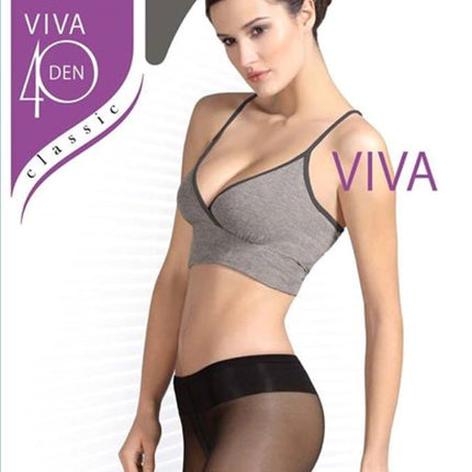 Conte/Esli Viva 40 Den - Classic Low Waist Women's Tights (8С-64СПЕ)