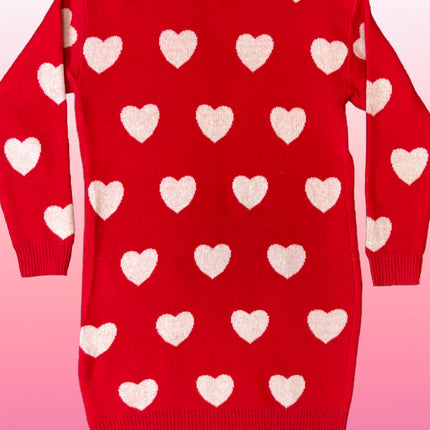 All over heart Cardigan