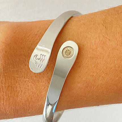 Engraved Wave Bracelets, Surfers Bracelets, Ocean Bracelets,  Engraved Best wave of your life's out there Bracelets