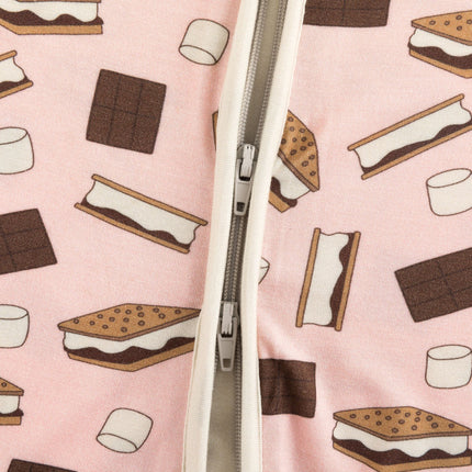 S'more to Love (Romper) - Pink
