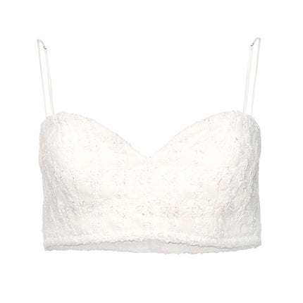 Pearl White Bralette