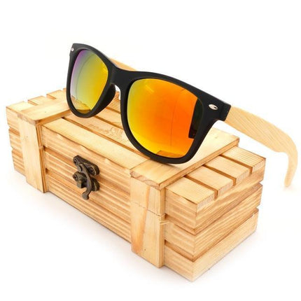Wooden Polarized Sunglasses Collection - 4 colors