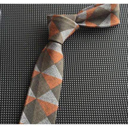 Woven Wool Collection Skinny Ties - 15 Colors & Styles