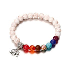 Elephant Charm Beaded Bracelet