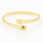 Gold Yoga Bracelets, Om Bracelets