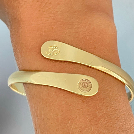 Yoga Bracelets, Om Bracelets, Engraved Bracelets Inhale the future exhale the past- The Om Symbol