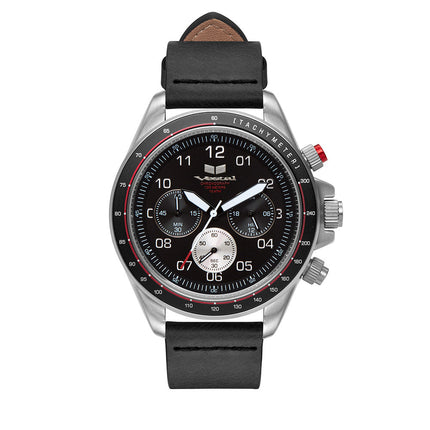 ZR2 LEATHER - Black/Silver/Black