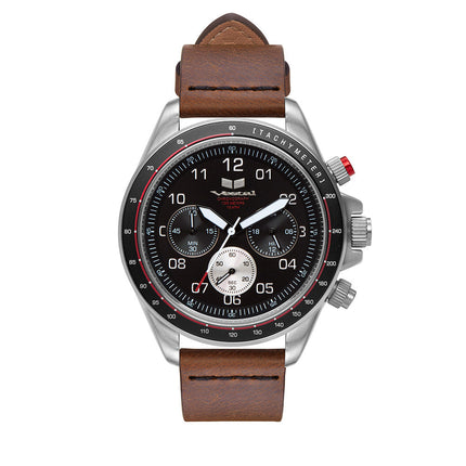 ZR2 LEATHER - Brown/Silver/Black