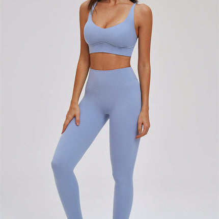 The Kinetic Cross Back Sports Bra
