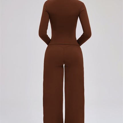 The Twirl Long Sleeve T-shirt New Straight Leg Pants 2-Piece Set