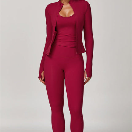 The Surge Halter Crop Top Leggings 2-Piece Set