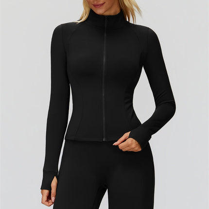 The FemmeFit Zip Jacket Straight Leg Pants 2-Piece Set
