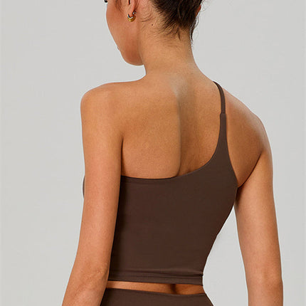 The Jewel One-Shoulder Crop Top Shorts 2-Piece Set