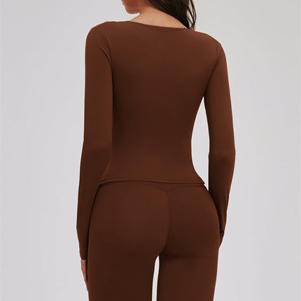 The Twirl Long Sleeve Capri Leggings 2-Piece Set