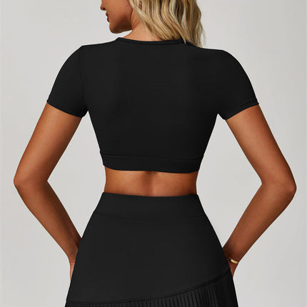 The Lavish Cut-out Crop Top