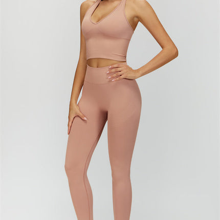 The Delight Halter Top Leggings 2-Piece Set
