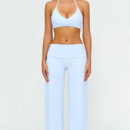 The Twirl Sports Bra Straight Leg Pants 2-Piece Set