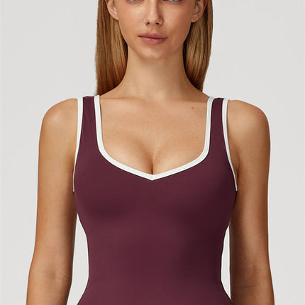 The Stamina Tank Top Flared Leggings 2-Piece Set