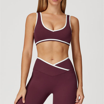 The Stamina Sports Bra Flared Leggings 2-Piece Set