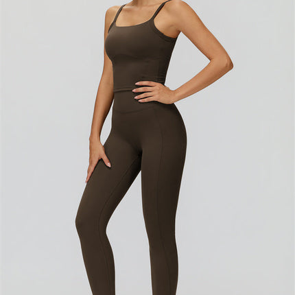 The Fyra Crop Tank Leggings 2-Piece Set