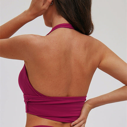 The Stride Crop Top Straight Leg Pants 2-Piece Set