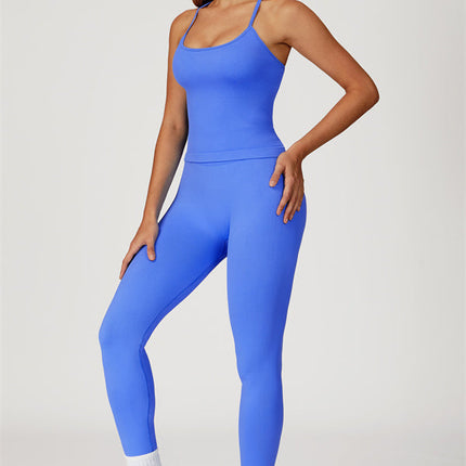 The Sculpt Crop Top Leggings 2-Piece Set