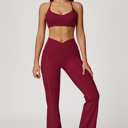 The Propel Sports Bra Flared Leggings 2-Piece Set