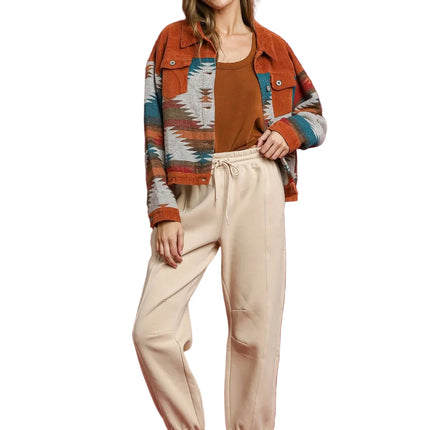 Fleece Jogger Pants with Drawstring