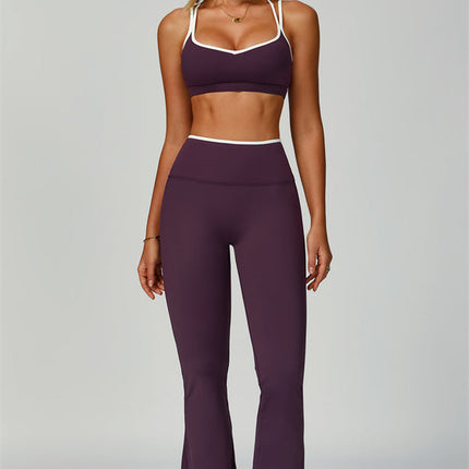 The Quest Sports Bra Flared Leggings 2-Piece Set