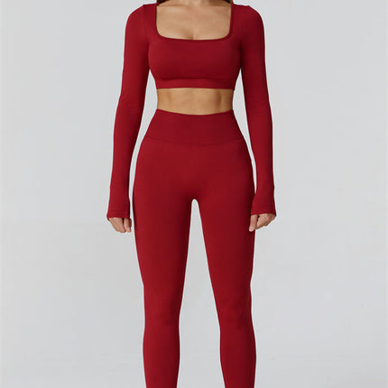 The Reign Long Sleeve Crop Top