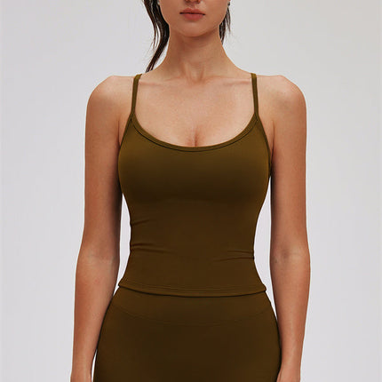 The Svelte Cross Back Tank Top Shorts 2-Piece Set