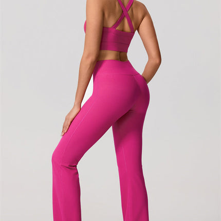 The Daze Sports Bra Flared Leggings 2-Piece Set